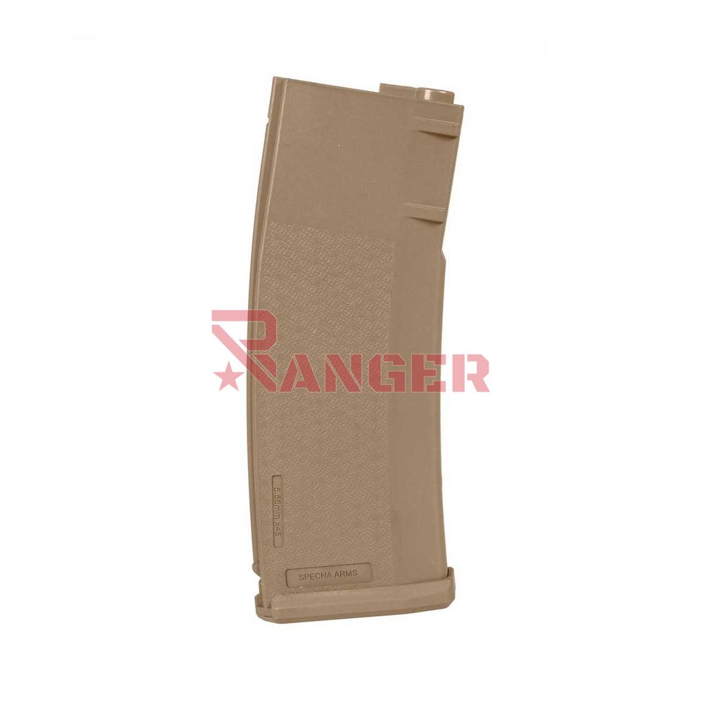 CARGADOR FUSIL M4 SPECNA ARMS MID-CAP 125RDS 1PCS TAN