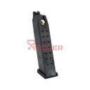 CARGADOR PISTOLA GAS WE GLOCK 17 ABS NEGRO