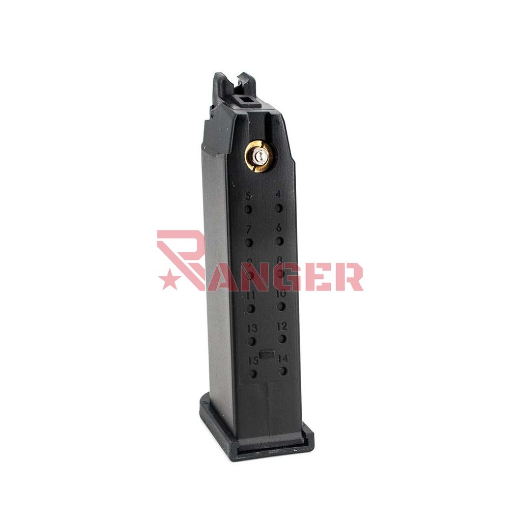 CARGADOR PISTOLA GAS WE G19 V5 NEGRO