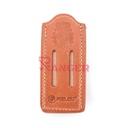 FUNDA CARGADOR CUERO MARRON