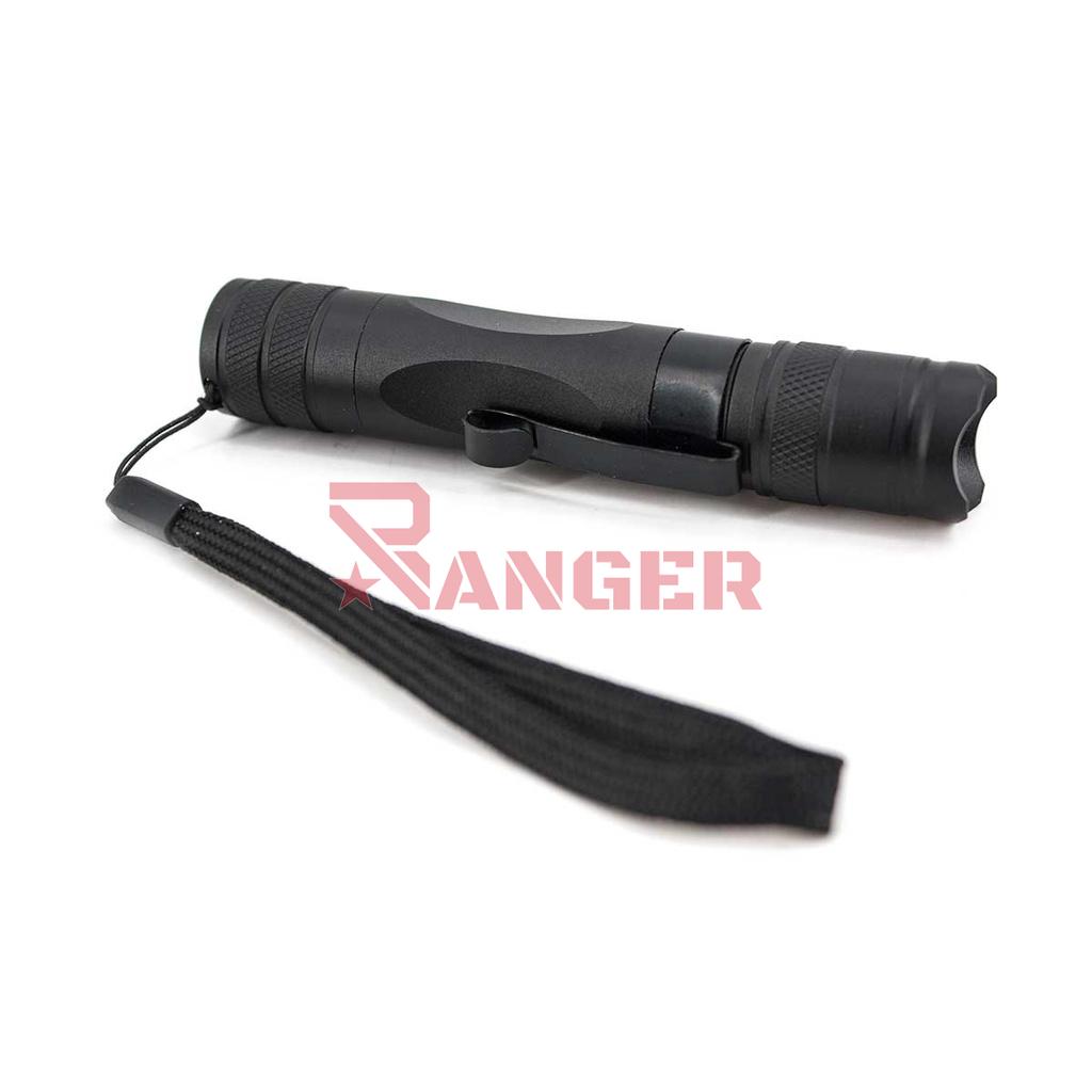 LINTERNA TACTICA XENON 188 LUMENS NEGRA