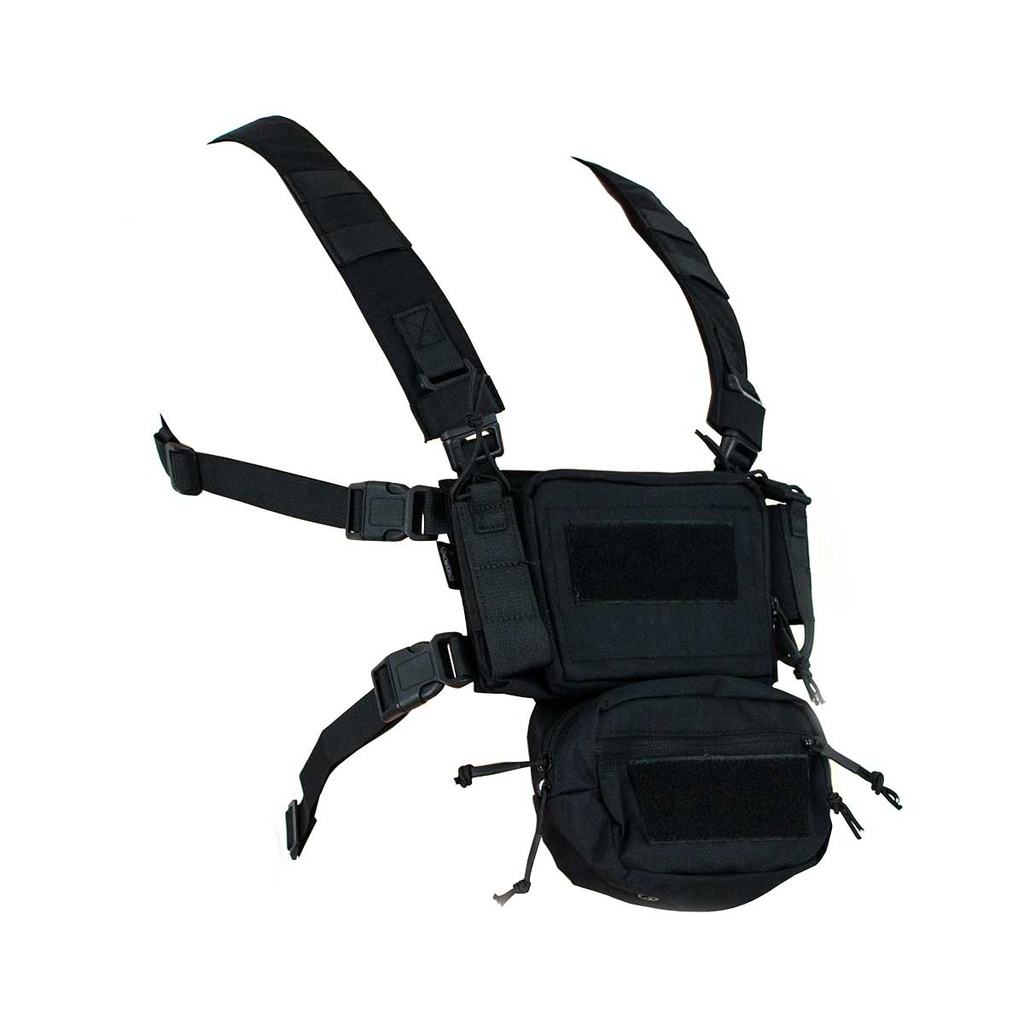 CHALECO IMMORTAL CHEST RIG MMO NEGRO