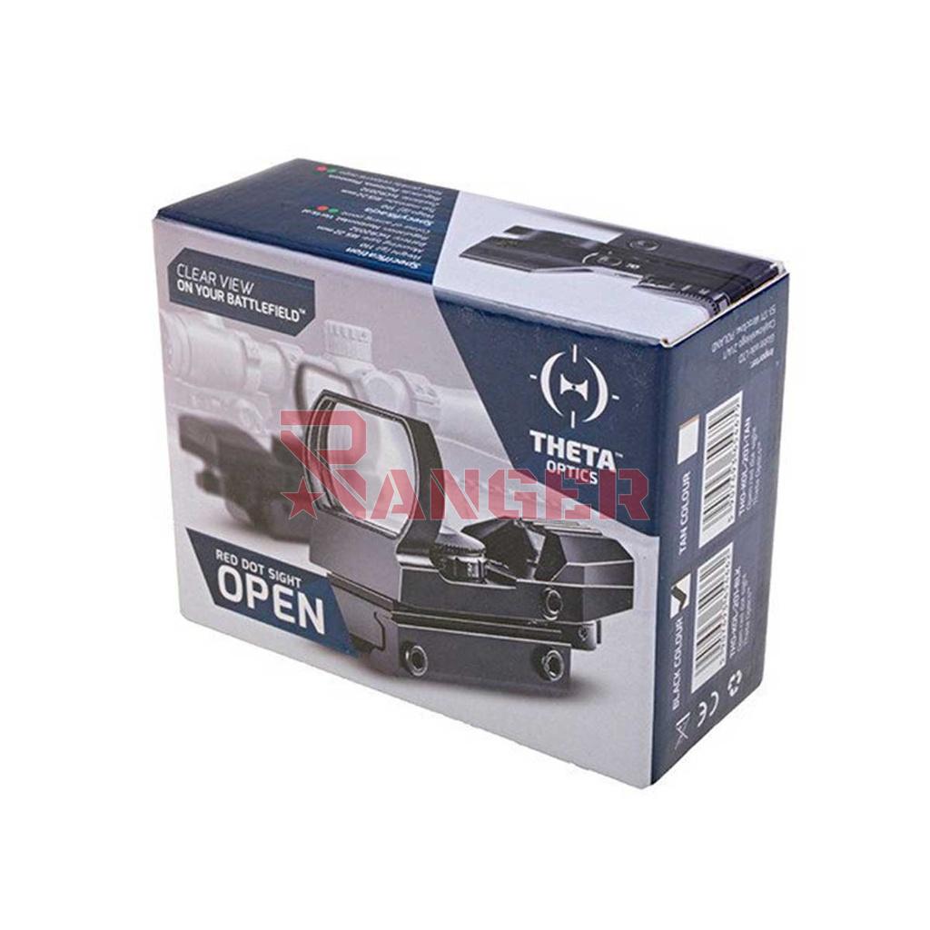 VISOR RED DOT THETA OPTICS OPEN REFLEX TAN