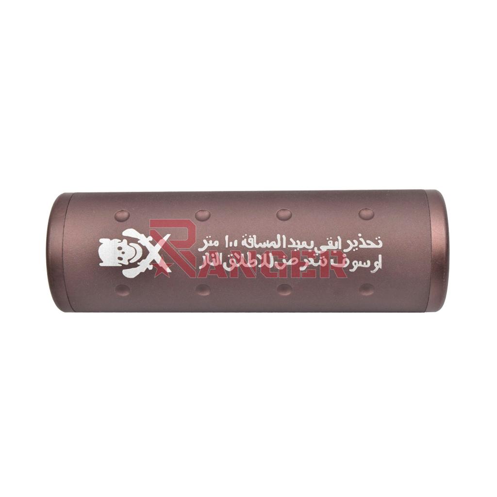 SILENCIADOR BIG DRAGON STUBBY 100MM TAN