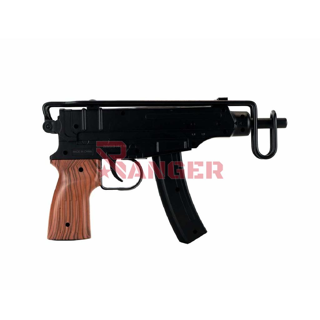 FUSIL UZI DOUBLE EAGLE M37F MUELLE NEGRO-MADERA