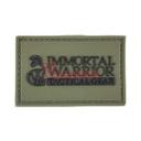 PARCHE PVC IMMORTAL WARRIOR VERDE