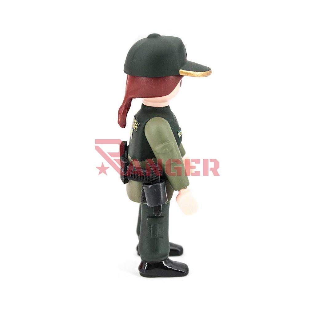 MUÑECO CUSTOM GUARDIA CIVIL SEGURIDAD MUJER
