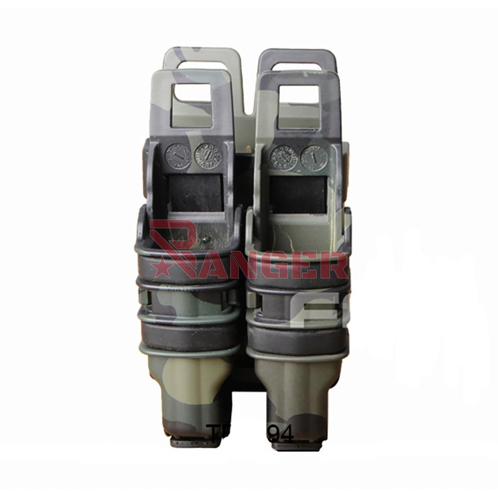 POUCH CARGADOR RIGIDO FMA M4/PISTOLA DOBLE MULTICAM BLACK