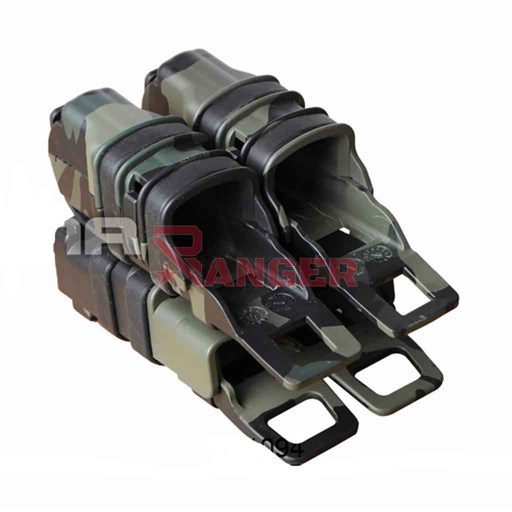POUCH CARGADOR RIGIDO FMA M4/PISTOLA DOBLE MULTICAM BLACK