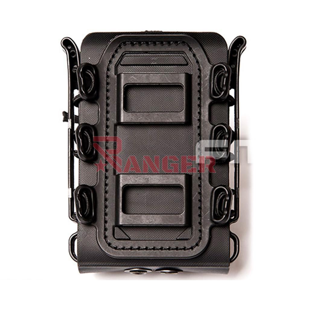 POUCH CARGADOR RIGIDO FMA SCORPION 7.62 NEGRO