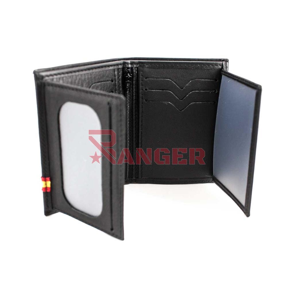 CARTERA PIEL BANDA ESPAÑA LEGION NEGRA