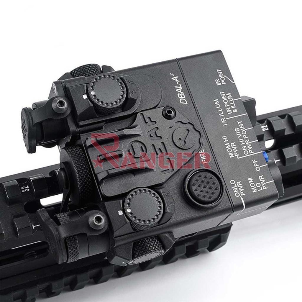 LINTERNA AN/PEQ ELEMENT DBAL-A2 NEGRA