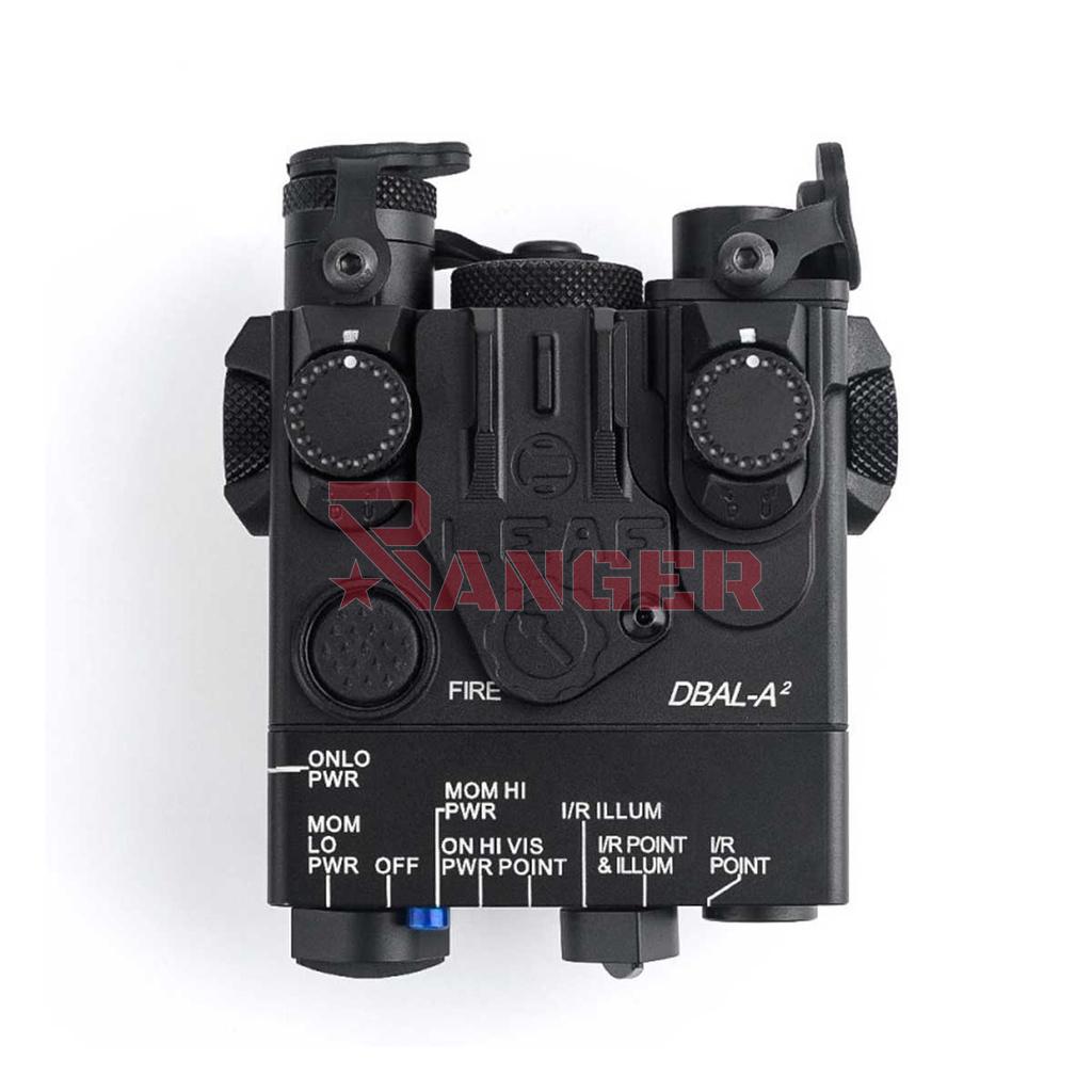 LINTERNA AN/PEQ ELEMENT DBAL-A2 NEGRA