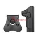 FUNDA PISTOLA RIGIDA AMOMAX 1911 NEGRA