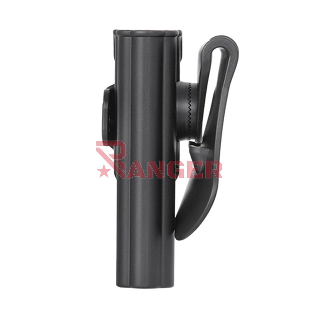 FUNDA PISTOLA RIGIDA AMOMAX GLOCK 17 NEGRA