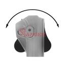FUNDA PISTOLA RIGIDA AMOMAX GLOCK 17 NEGRA