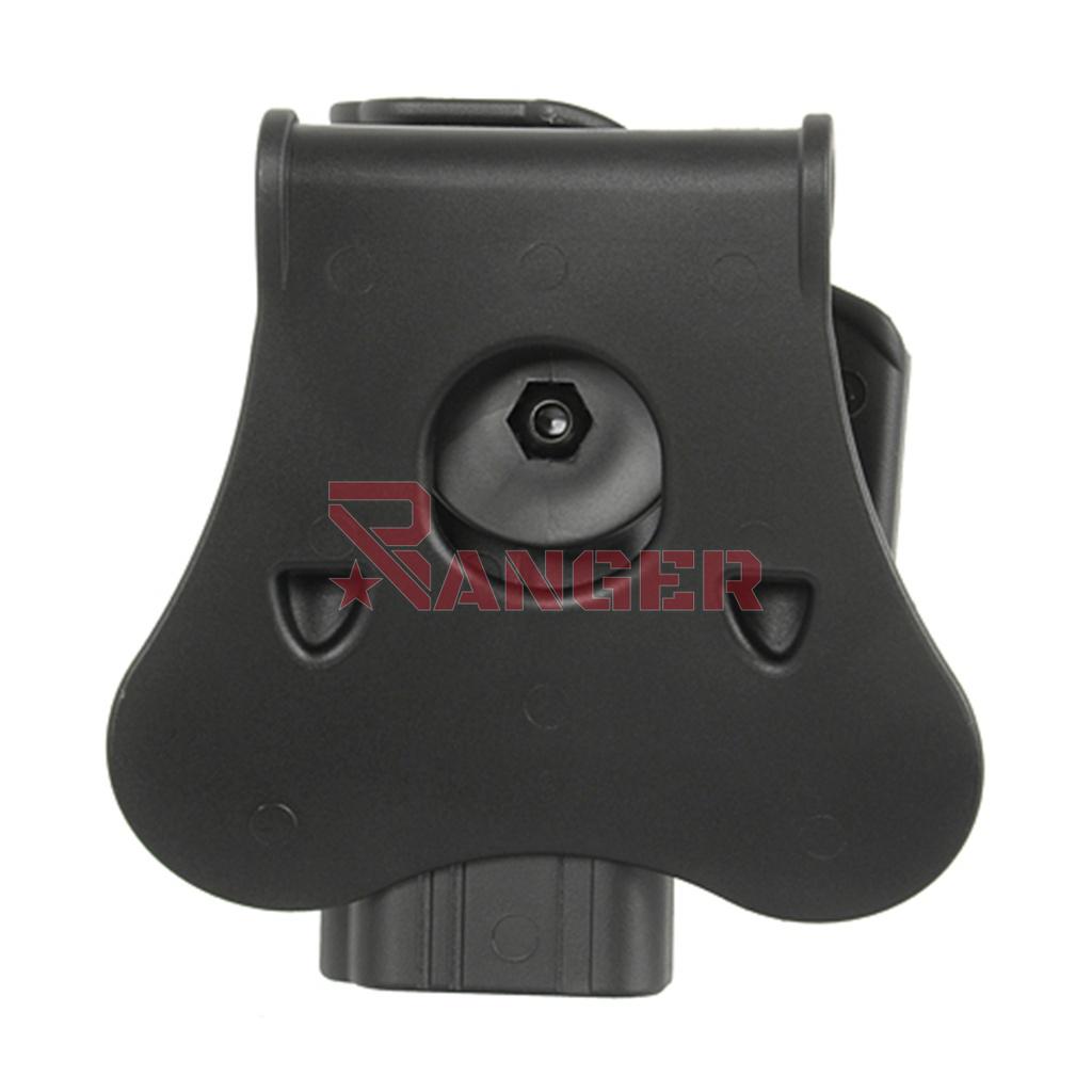 FUNDA PISTOLA RIGIDA AMOMAX GLOCK 19 NEGRA