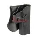 FUNDA PISTOLA RIGIDA AMOMAX GLOCK 19 NEGRA