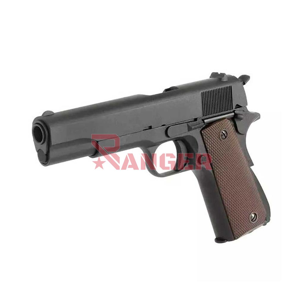PISTOLA KJW 1911 METAL CO2 NEGRA