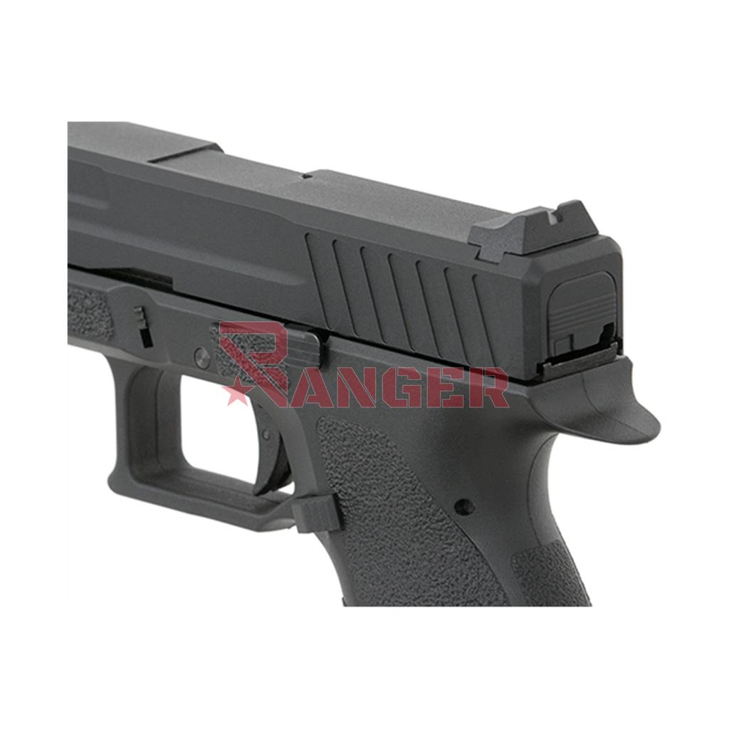 PISTOLA KJW KP13 GAS/CO2 METALICA NEGRA