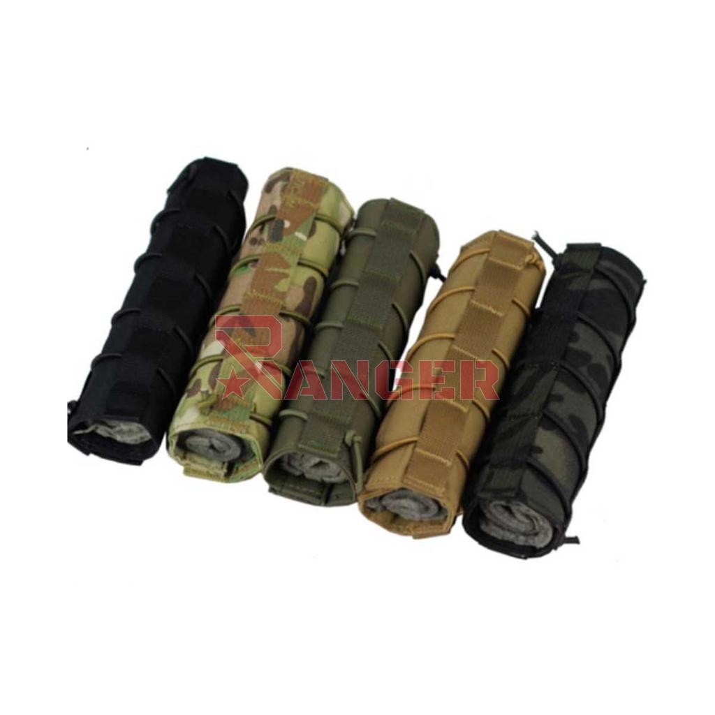 FUNDA SILENCIADOR 17,5MM VERDE