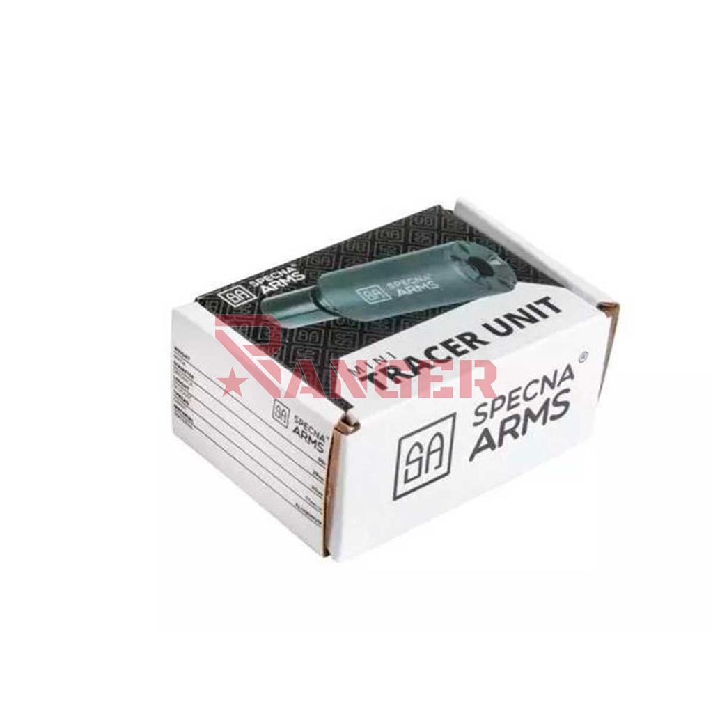 MINI SILENCIADOR TRAZADOR SPECNA ARMS MTU NEGRO
