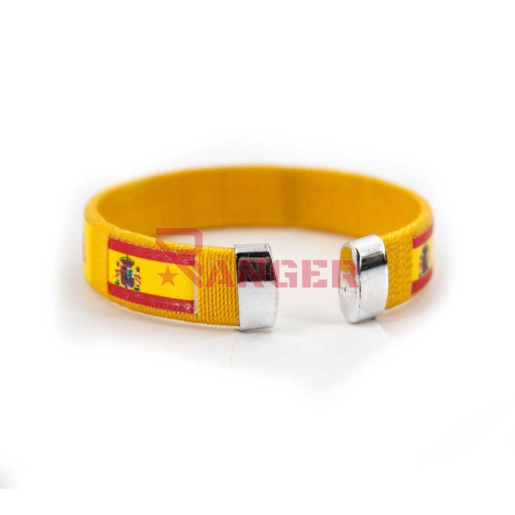 PULSERA ESPAÑA GR. AMARILLA