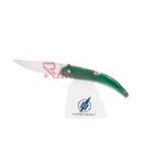NAVAJA PALANQUILLA 8.6 CM MADERA VERDE