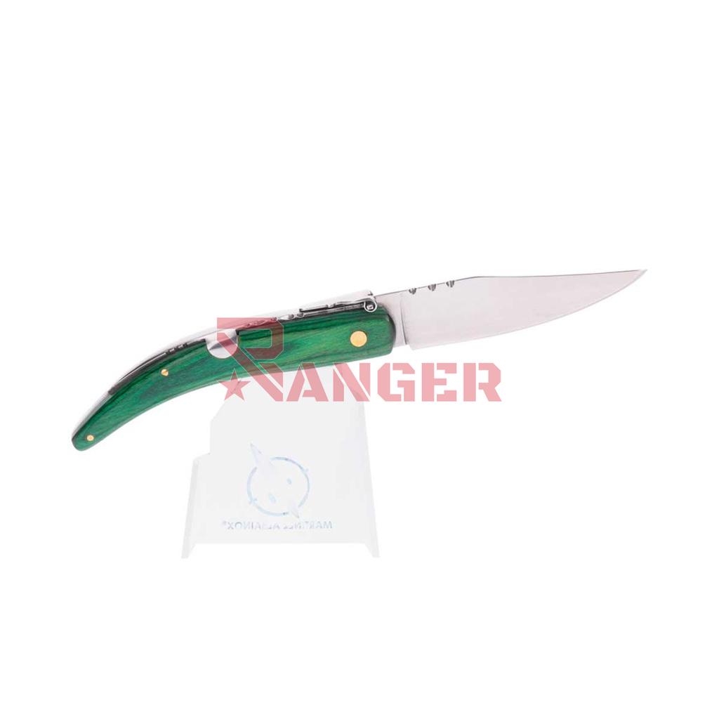 NAVAJA PALANQUILLA 8.6 CM MADERA VERDE