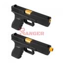 CAÑON EXTERNO ROSCADO LAYLAX/NINE BALL GLOCK 17 UMAREX NON RECOILING DORADO