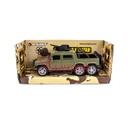 VEHICULO MILITAR 6 RUEDAS VERDE/TAN