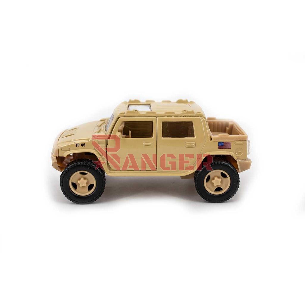 VEHICULO MILITAR HUMMER TAN