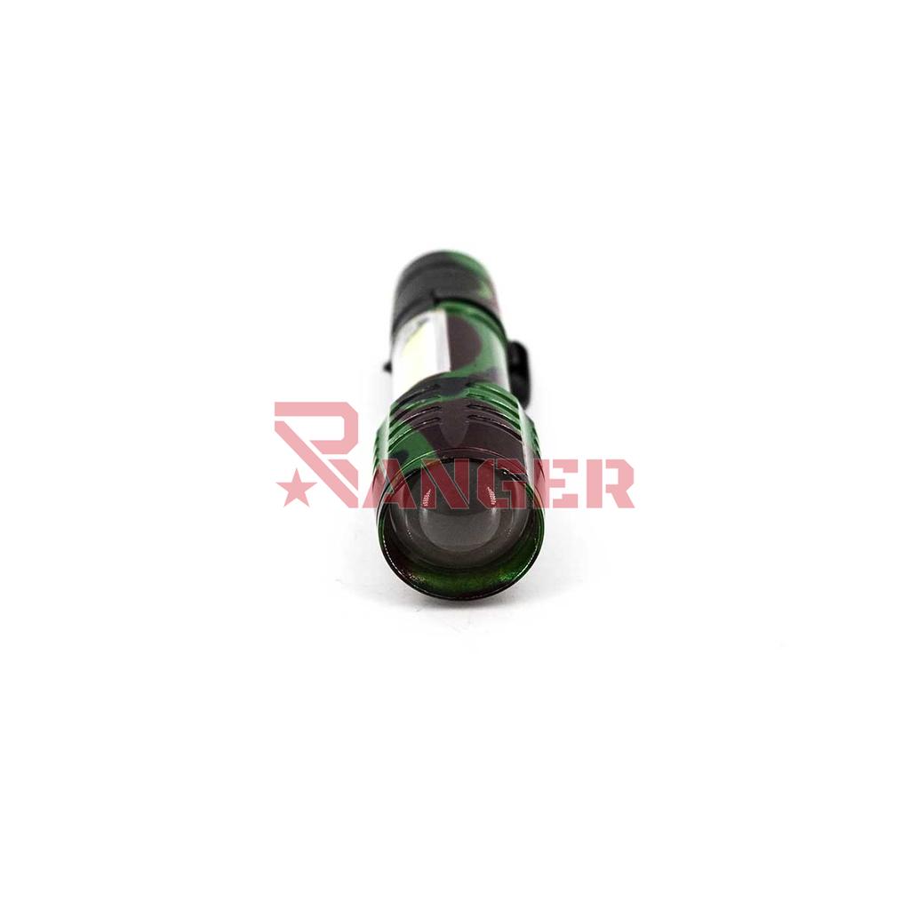 LINTERNA KELAISHUN  LED RECARGABLE C/USB MINI CAMO