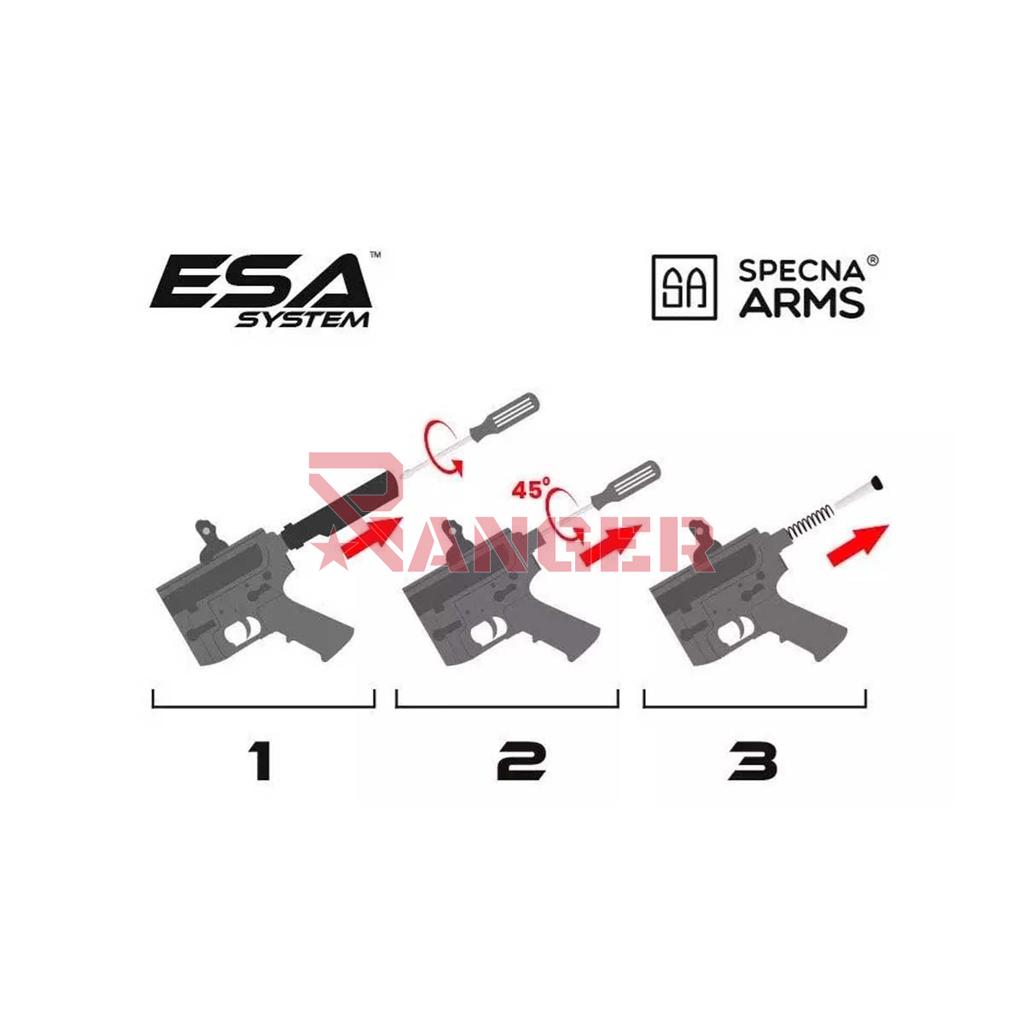 FUSIL SPECNA ARMS RRA SA-E07 EDGE CARBINE GRIS