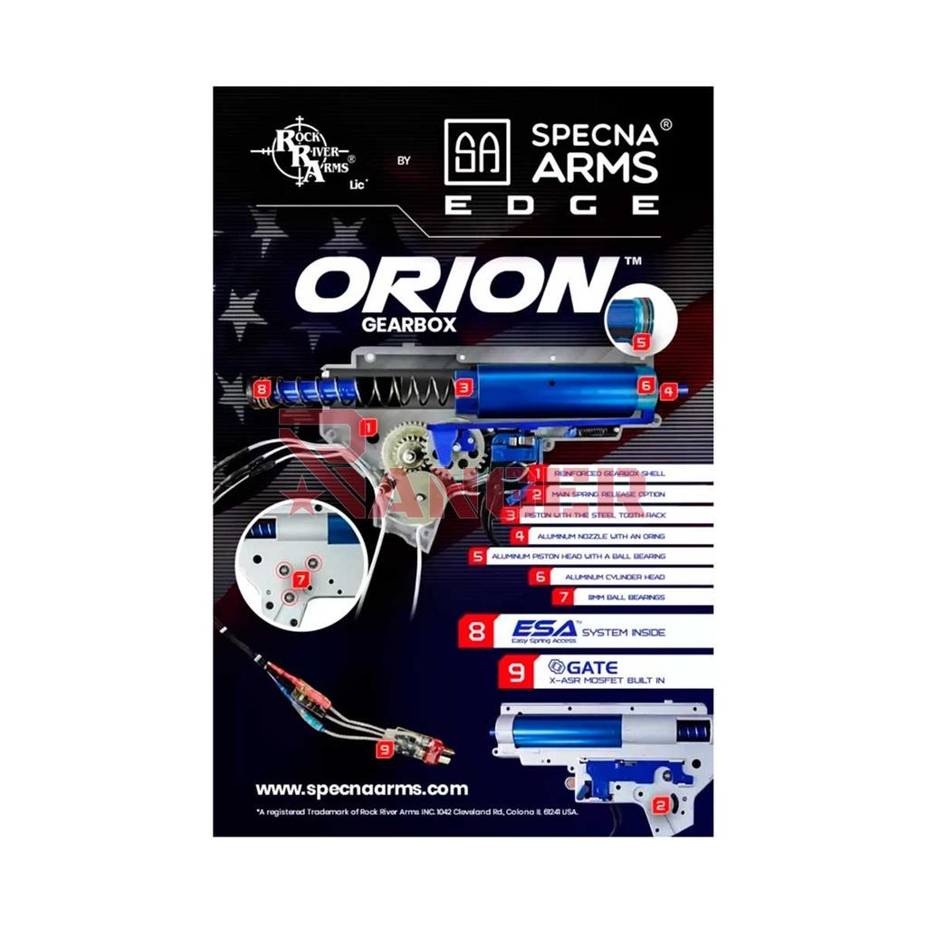 FUSIL SPECNA ARMS RRA SA-E07 EDGE CARBINE GRIS