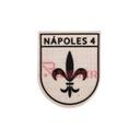 PARCHE BRIPAC NAPOLES 4 1ª BANDERA C/VELCRO TAN