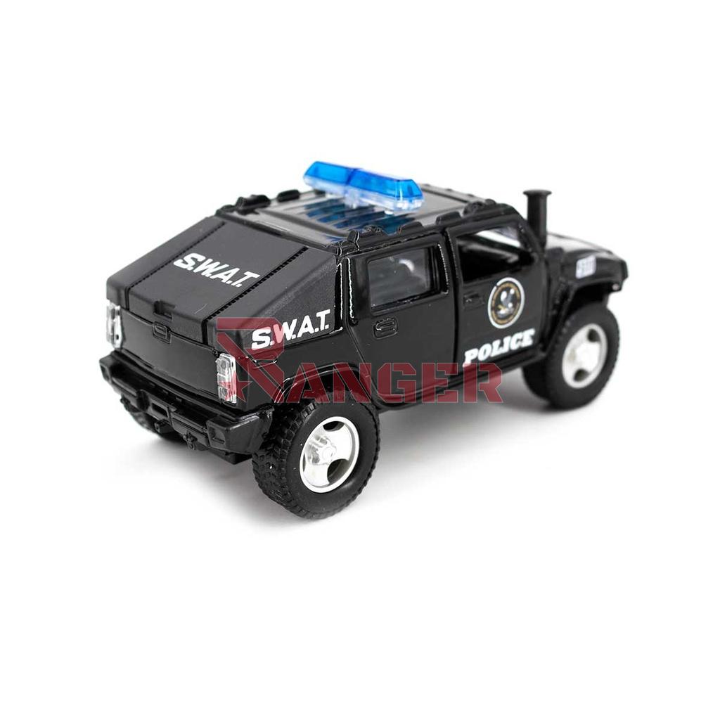 HUMMER SWAT POLICE NEGRO