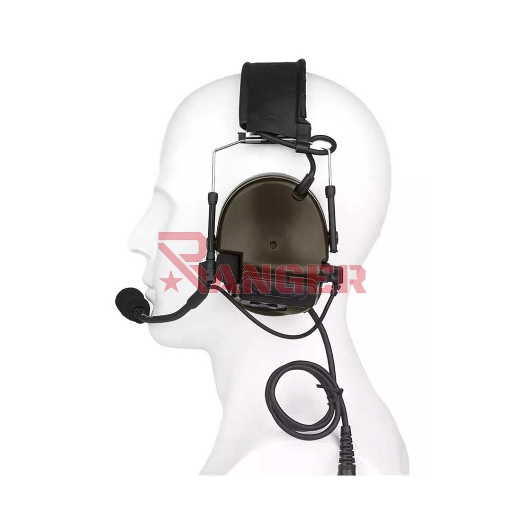 AURICULARES TAC-SKY COMTAC III ALMOHADILLAS SILICONA VERDE