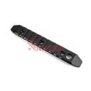 RAIL METAL 9 HUECOS M-LOK/KEYMOD ALUMINIO NEGRO