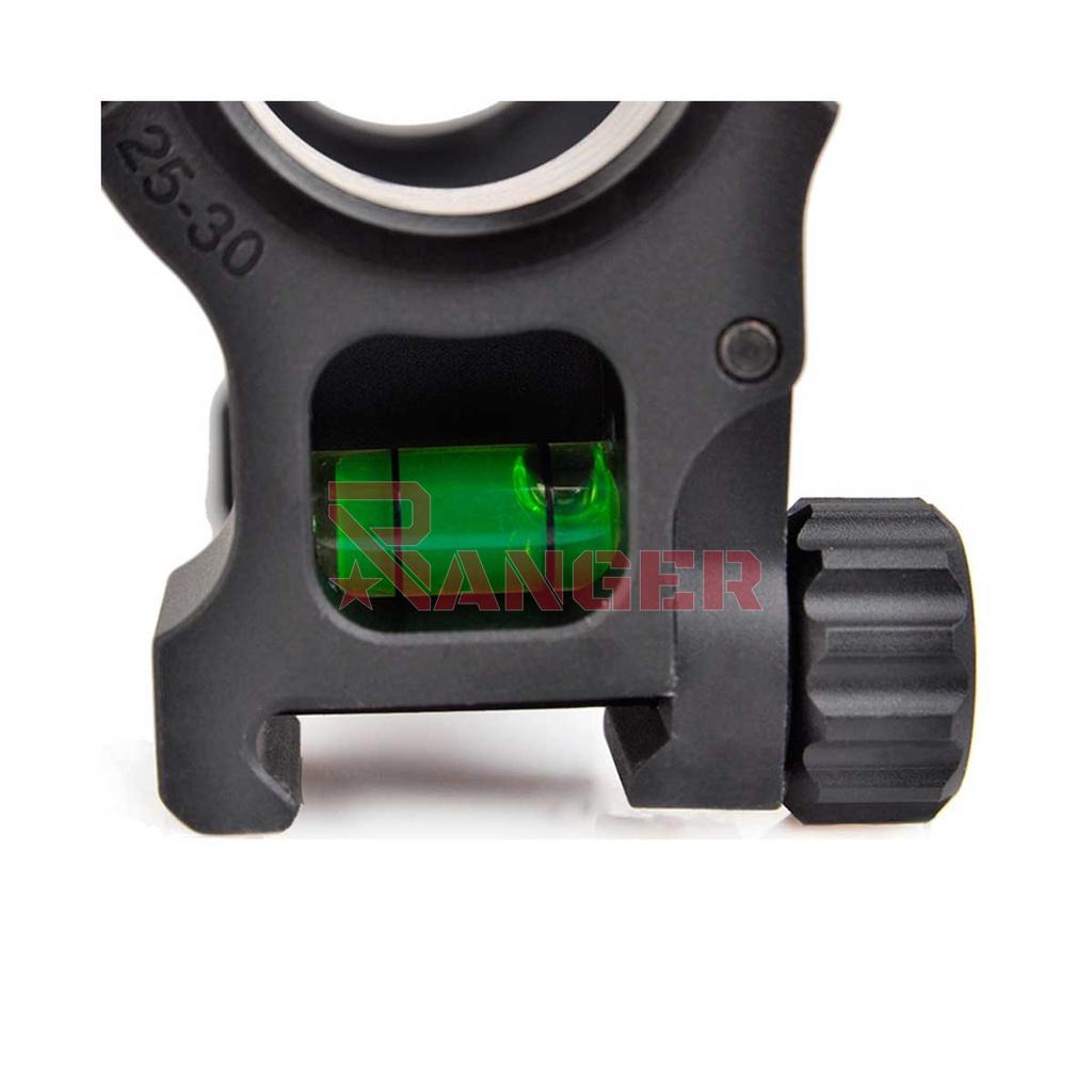 MONTURA VISOR M10 QD-L 25,4/30 MM NEGRO
