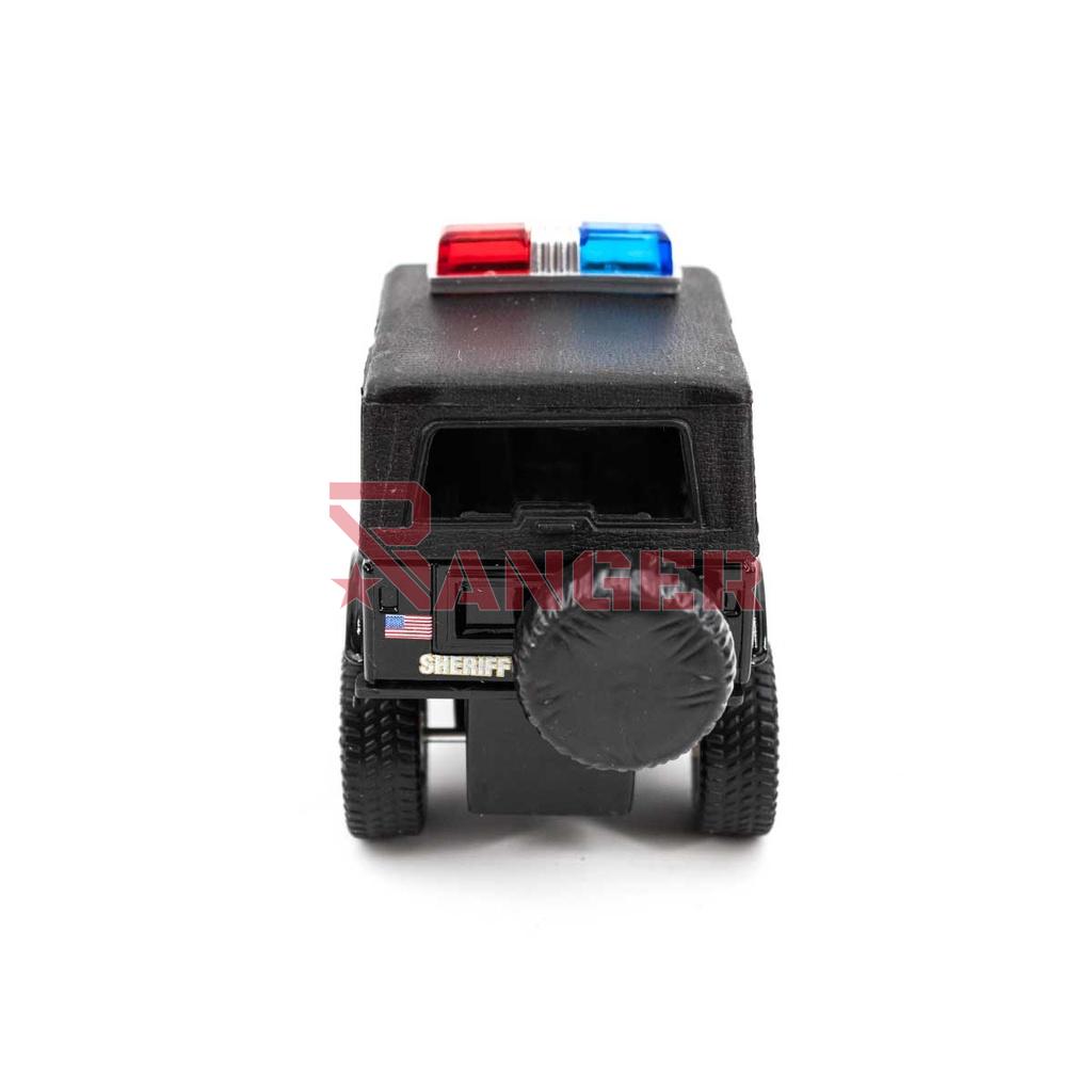 COCHE SHERIFF POLICIA AMERICANA 4 X 4 NEGRO