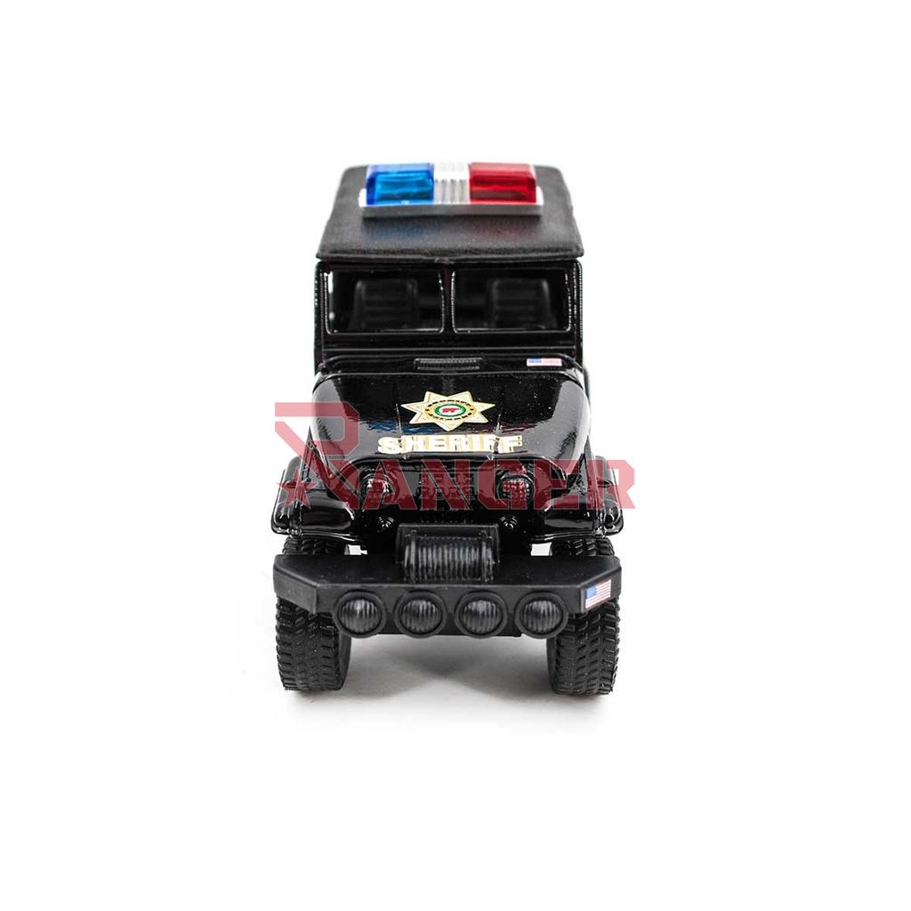 COCHE SHERIFF POLICIA AMERICANA 4 X 4 NEGRO