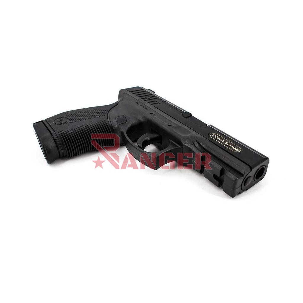 PISTOLA CYBERGUN 24/7 BAX SPRING NEGRO