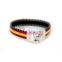 PULSERA CUERO DOBLE PESPUNTES ESPAÑA