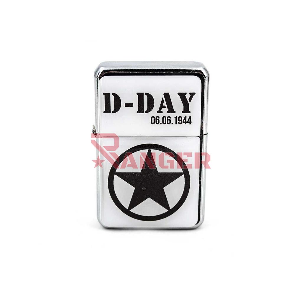 MECHERO ZIPPO D-DAY ESTRELLA BLANCO