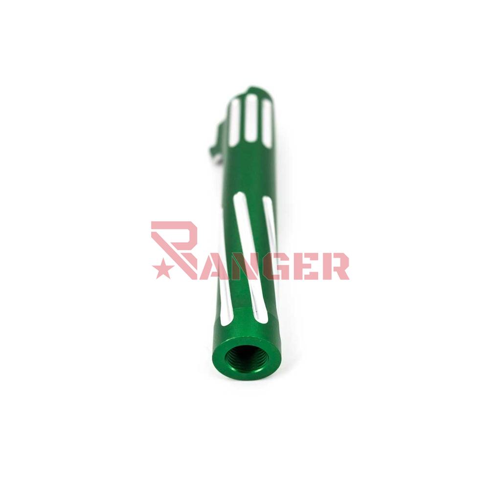 CAÑON EXTERNO TORNADO DUAL HI-CAPA 4.3 UNISOFT VERDE/PLATA