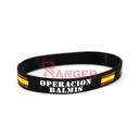 PULSERA GOMA OPERACION BALMIS NEGRA