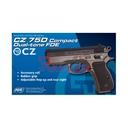 PISTOLA ASG CZ 75D COMPACT MUELLE NEGRO-TAN