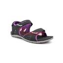 SANDALIA HITEC KURILES MUJER GRIS-MORADO