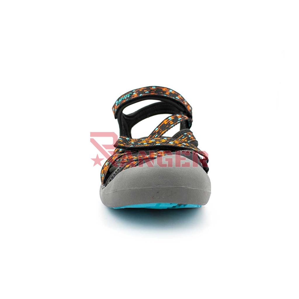 SANDALIA HITEC MUNDA MUJER GRIS-NARANJA-CELESTE